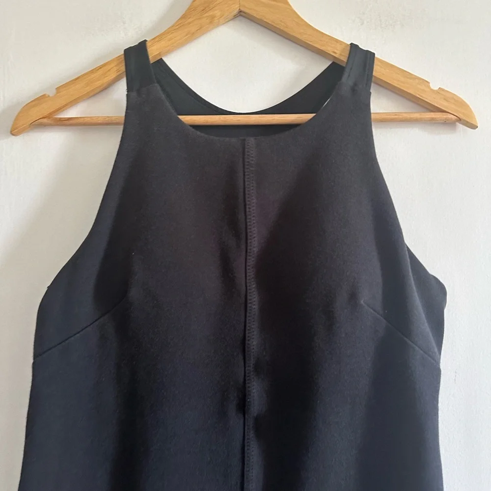 Athleta Black Whirlwind Shelf Bra Tank Dress Size Small EUC - Picture 7 of 12